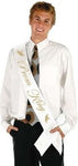 33in x 4in Prom King Satin Sash - The Beistle Company
