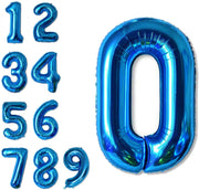 34" Balloon Numbers - Royal Blue - Party America