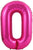 34" Balloon Numbers - Fuchsia Conver USA