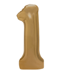 34" Balloon Numbers - Matte Gold - Winner Party
