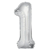 34" Balloon Numbers - Silver - Conver USA