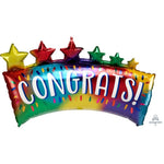 34" Congrats Star Banner (5ct) - Anagram