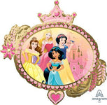 34" Foil Balloon - Princesses Once Upon A Time - Anagram