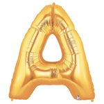 34" Megaloon Letter A - Gold - Betallic