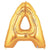 34" Megaloon Letter A - Gold - Betallic