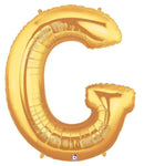 34" Megaloon Letter G - Gold - Betallic