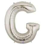 34" Megaloon Letter G - Silver - Betallic