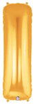 34" Megaloon Letter I - Gold - Betallic