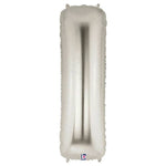 34" Megaloon Letter I - Silver - Betallic