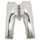 34" Megaloon Letter M - Silver - Betallic