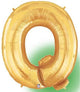 34" Megaloon Letter Q - Gold - Betallic