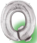 34" Megaloon Letter Q - Silver - Betallic