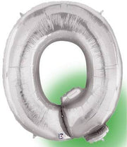 34" Megaloon Letter Q - Silver - Betallic