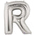 34" Megaloon Letter R - Silver - Betallic