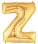 34" Megaloon Letter Z - Gold - Betallic