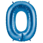 34" Megaloon Number 0 - Blue - Betallic