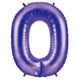 34" Megaloon Number 0 - Purple - Betallic