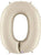 34" Megaloon Number 0 - White Sand - Betallic