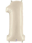 34" Megaloon Number 1 - White Sand - Betallic