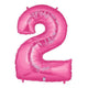 34" Megaloon Number 2 - Pink - Betallic