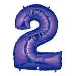 34" Megaloon Number 2 - Purple - Betallic