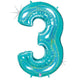 34" Megaloon Number 3 - Robin's Egg Blue - Betallic