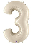 34" Megaloon Number 3 - White Sand - Betallic
