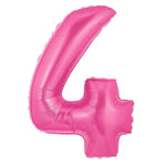 34" Megaloon Number 4 - Pink - Betallic