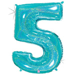 34" Megaloon Number 5 - Robin's Egg Blue - Betallic