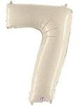 34" Megaloon Number 7 - White Sand - Betallic