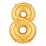 34" Megaloon Number 8 - Gold - Betallic