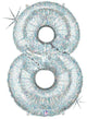 34" Megaloon Number 8 - Holographic - Betallic