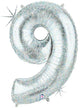 34" Megaloon Number 9 - Holographic - Betallic