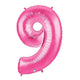 34" Megaloon Number 9 - Pink - Betallic