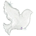 34" Pearl White Dove - Betallic