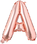 16" Balloon Letters - Rose Gold - Party America