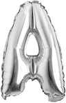 16" Balloon Letters - Silver - Party America