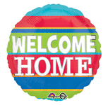 Welcome Home Stripes 17" Balloon