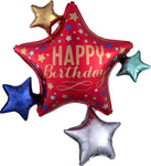 35" Birthday Star Cluster - Anagram
