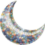 35" Crescent - Holographic Fireworks (3ct) - Anagram