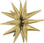 35" Magic Star - White Gold - Anagram