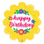 Flower Birthday 29" Balloon