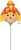 Happy Scarecrow 14" Balloon