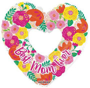36" Best Mom Ever Hollow Heart - Conver USA