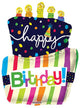 36" Happy Birthday Funky Cake - Conver USA