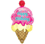 36" Happy Birthday Ice Cream - Conver USA
