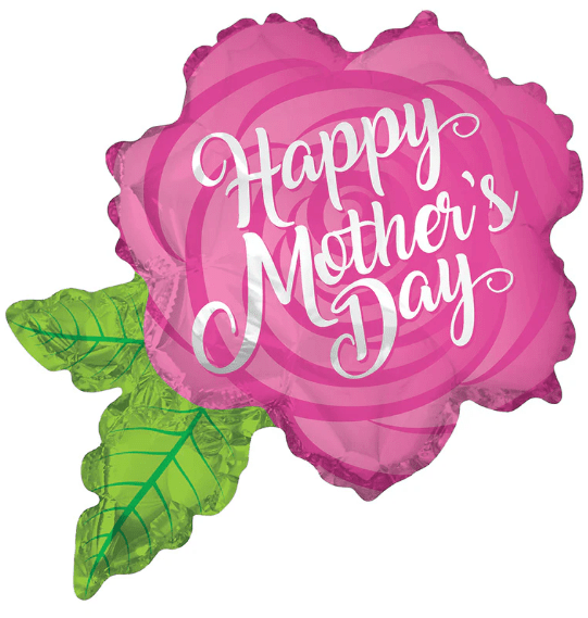 36" Happy Mother's Day Rose (5ct) - Conver USA