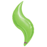 36" Crescent - Lime (3ct) - Anagram