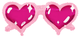 36" Love at First Sight Pink Heart Glasses - Tuftex