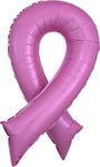 36" Pink Ribbon Foil Balloon - Anagram